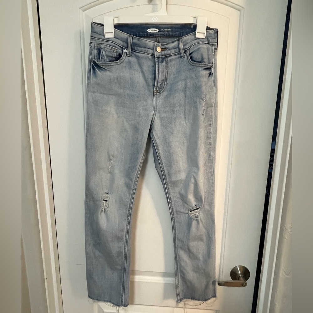 Old Navy perfect straight ankle jean.
